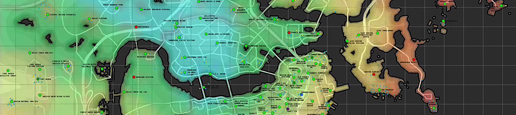 fallout 4 enemy level map