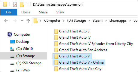 gta 5 mod folder