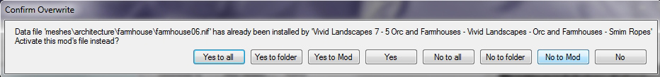 how to remove all mods from nmm