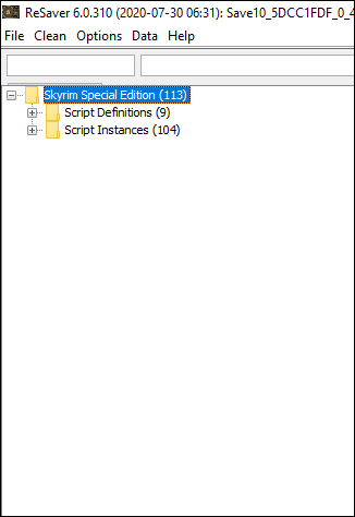 skyrim save cleaner backup folder