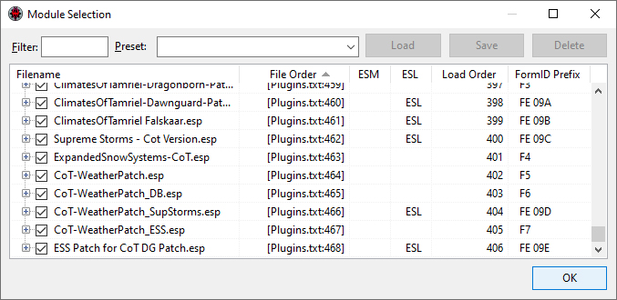 sseedit how to use esp backups