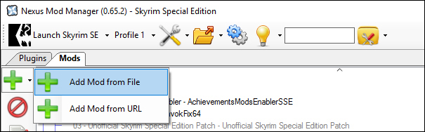 how to install skyrim mods nmm